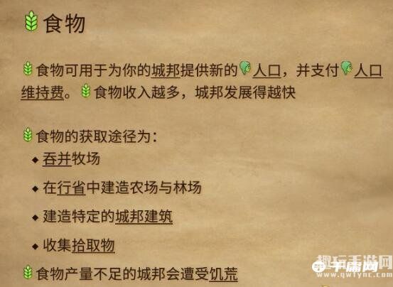 《奇迹时代4》怎么获得食物